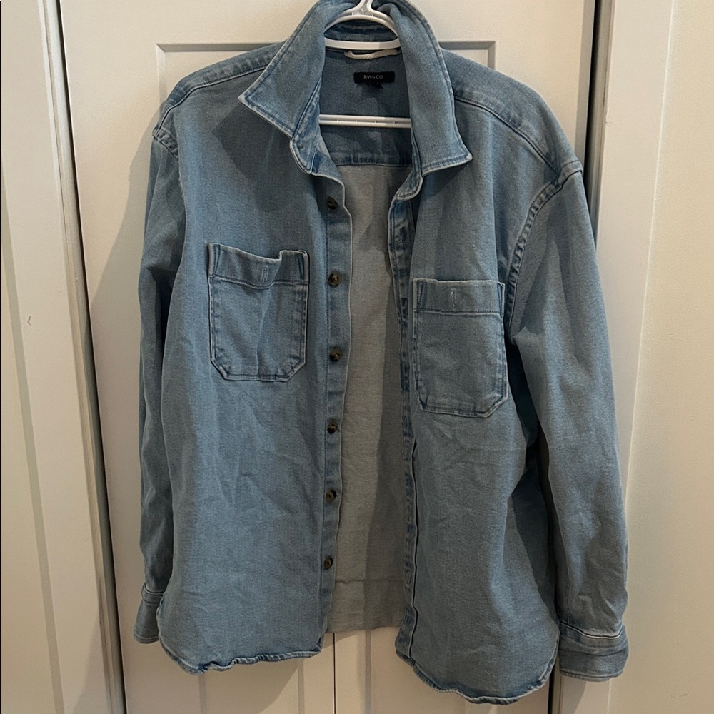 RW&CO. Classic Blue Denim Shirt